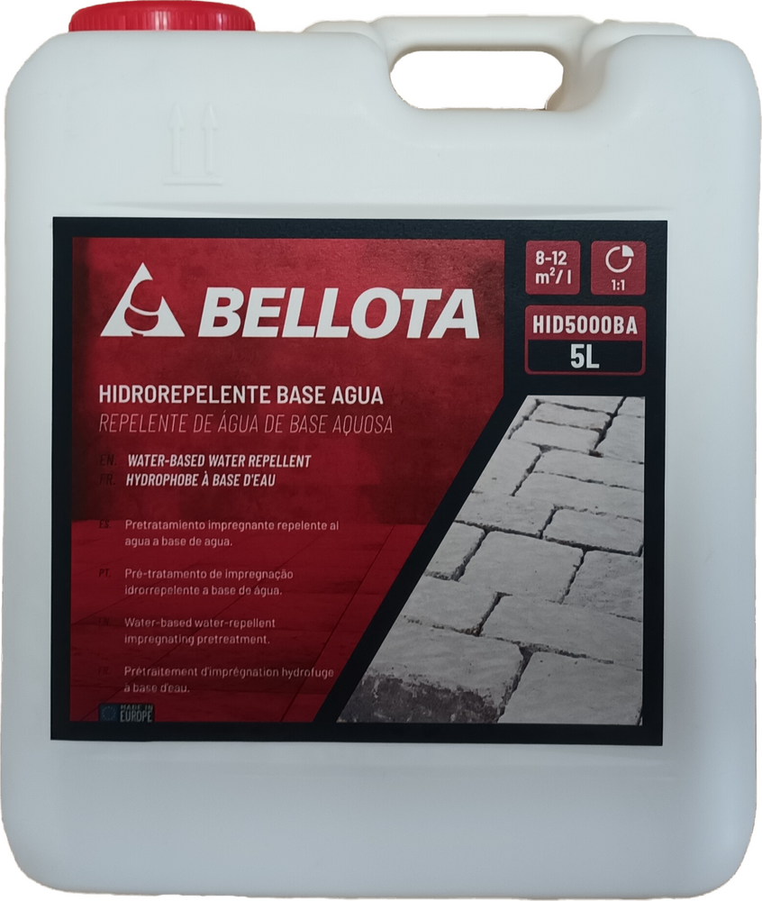 Hidrorrepelente base agua Bellota, envase de 5 L