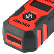 Medidor láser Bellota BePower MED20R, vista lateral