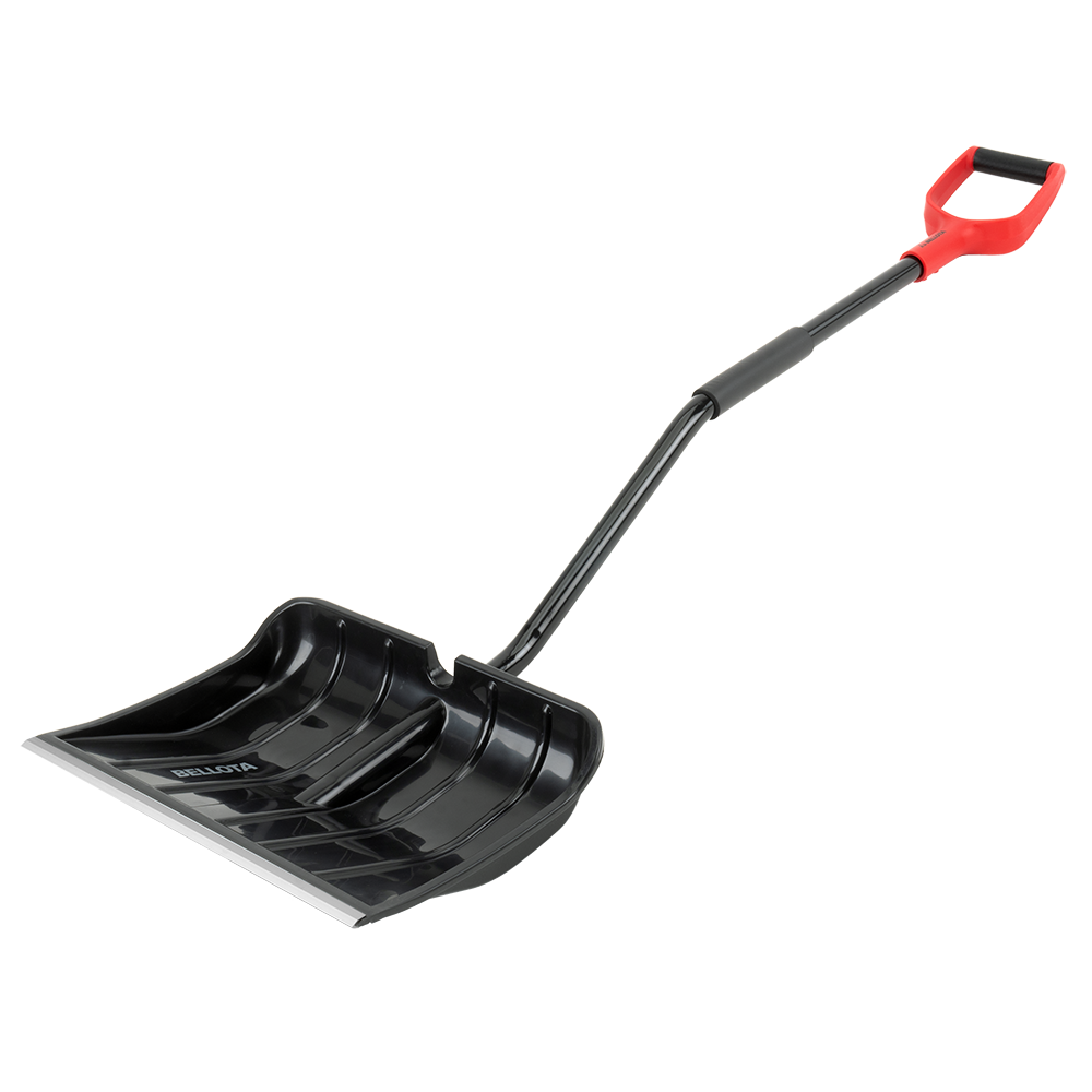 Pala de nieve ancha Bellota PN1000 con borde de aluminio, vista frontal