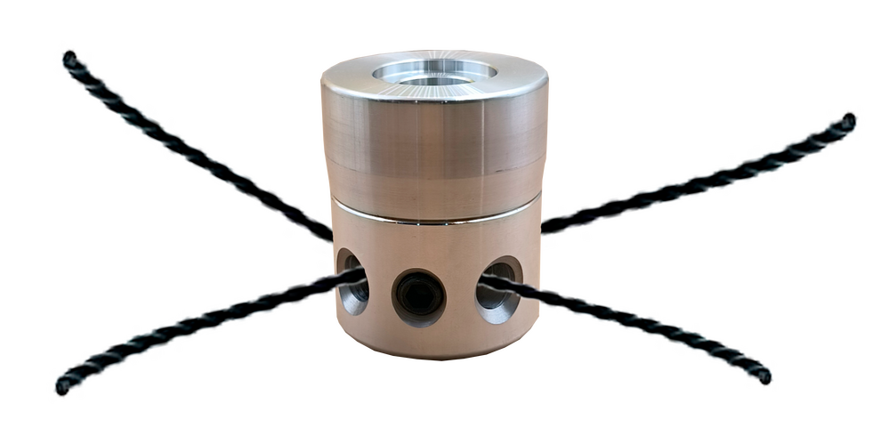 Cabezal multihilo de aluminio Bellota BePower AC100DB para desbrozadora