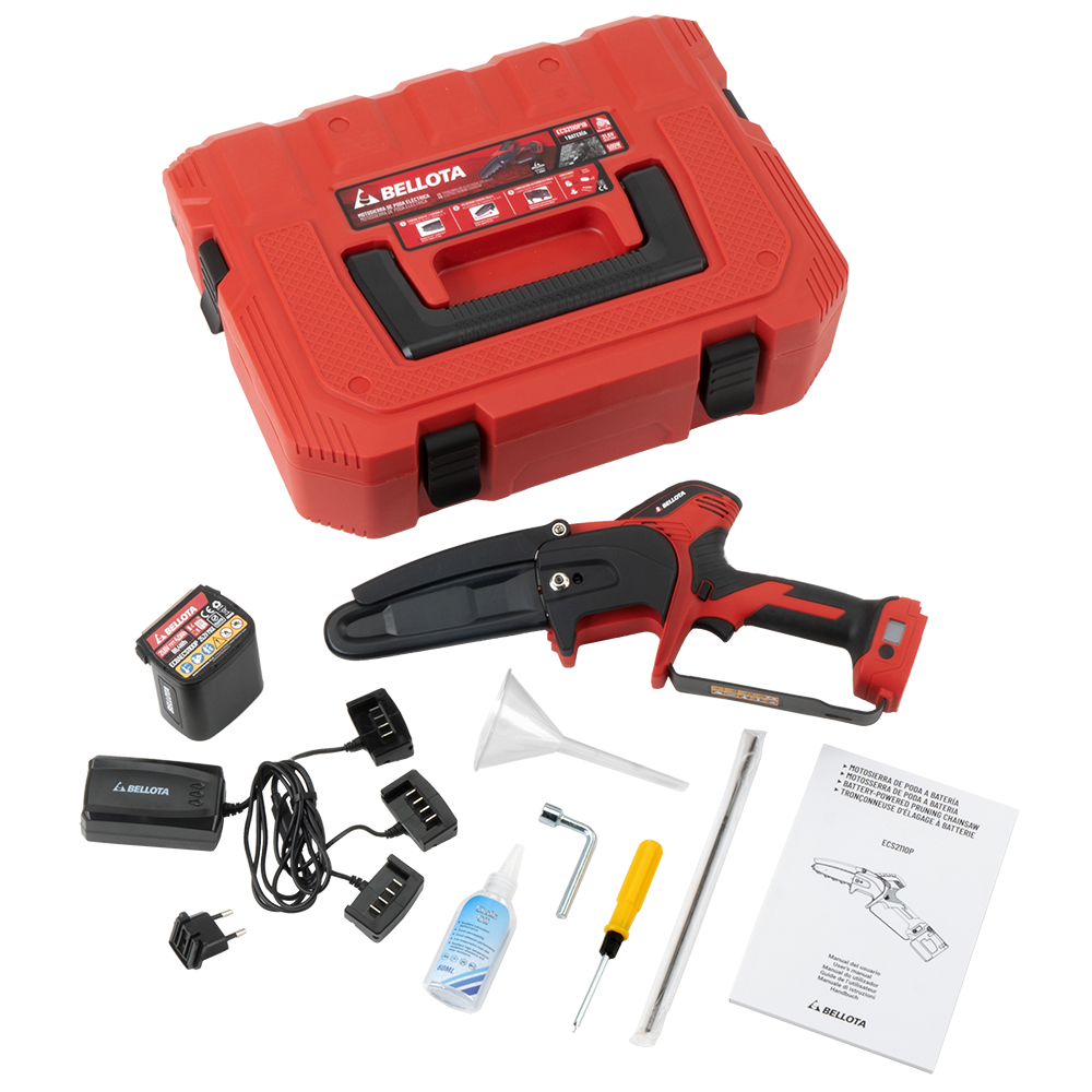 Motosierra eléctrica profesional a batería Bellota BePower ECS2110P