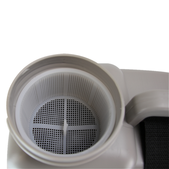 Pulverizador de mochila Bellota 3710, vista trasera con tirantes