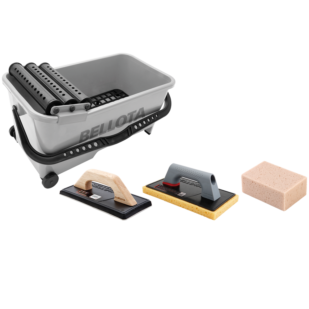 Kit cubo profesional de limpieza para alicatado Bellota 58003KIT, vista principal