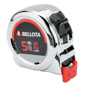 Flexómetro cromado con imán Bellota 50012M, vista principal