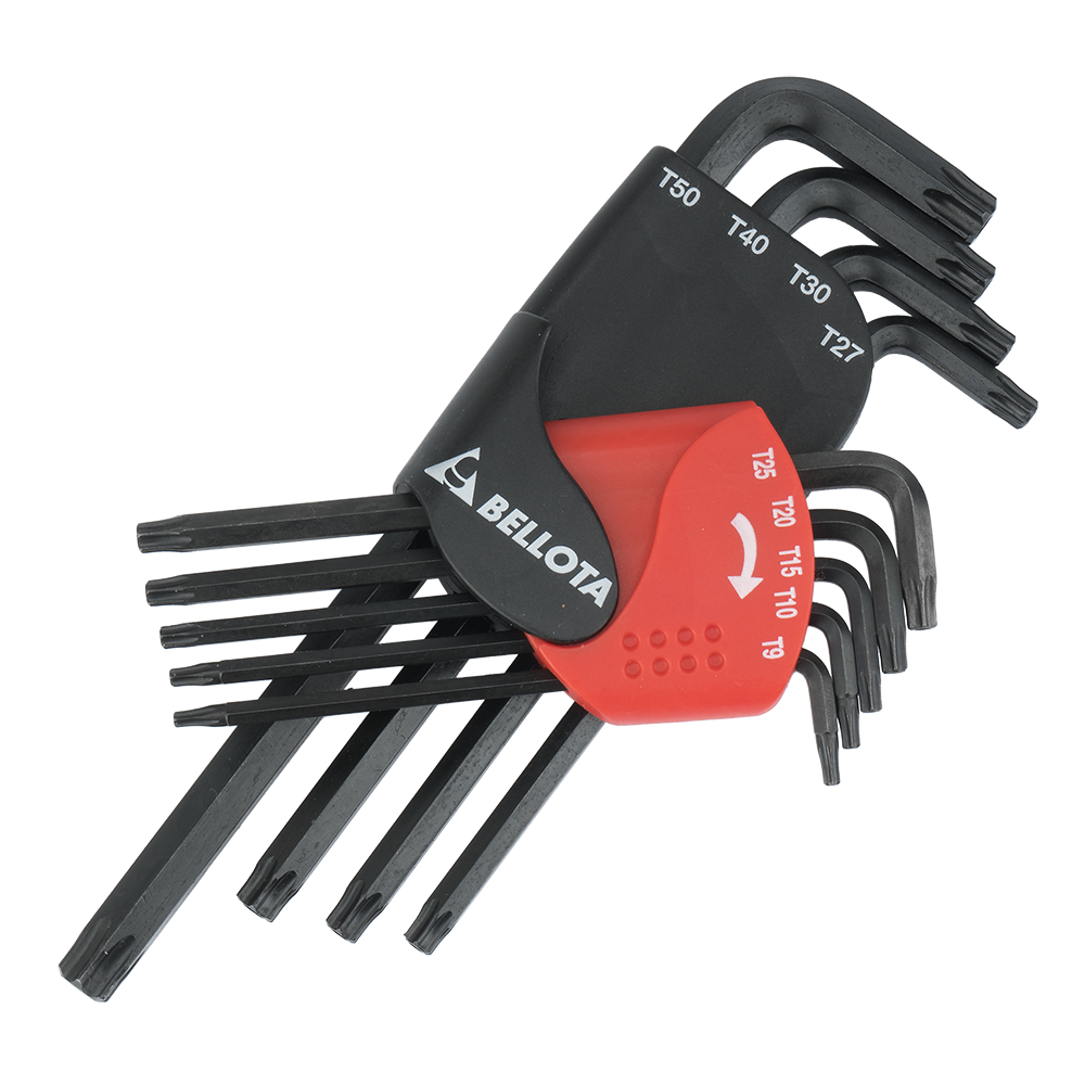 Clip abierto con llaves Torx Bellota 6459-9TIP