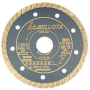 Disco de diamante turbo Bellota Pro7 50703, de 115 mm