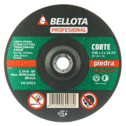 Disco abrasivo para piedra Bellota 50302 de 230 mm