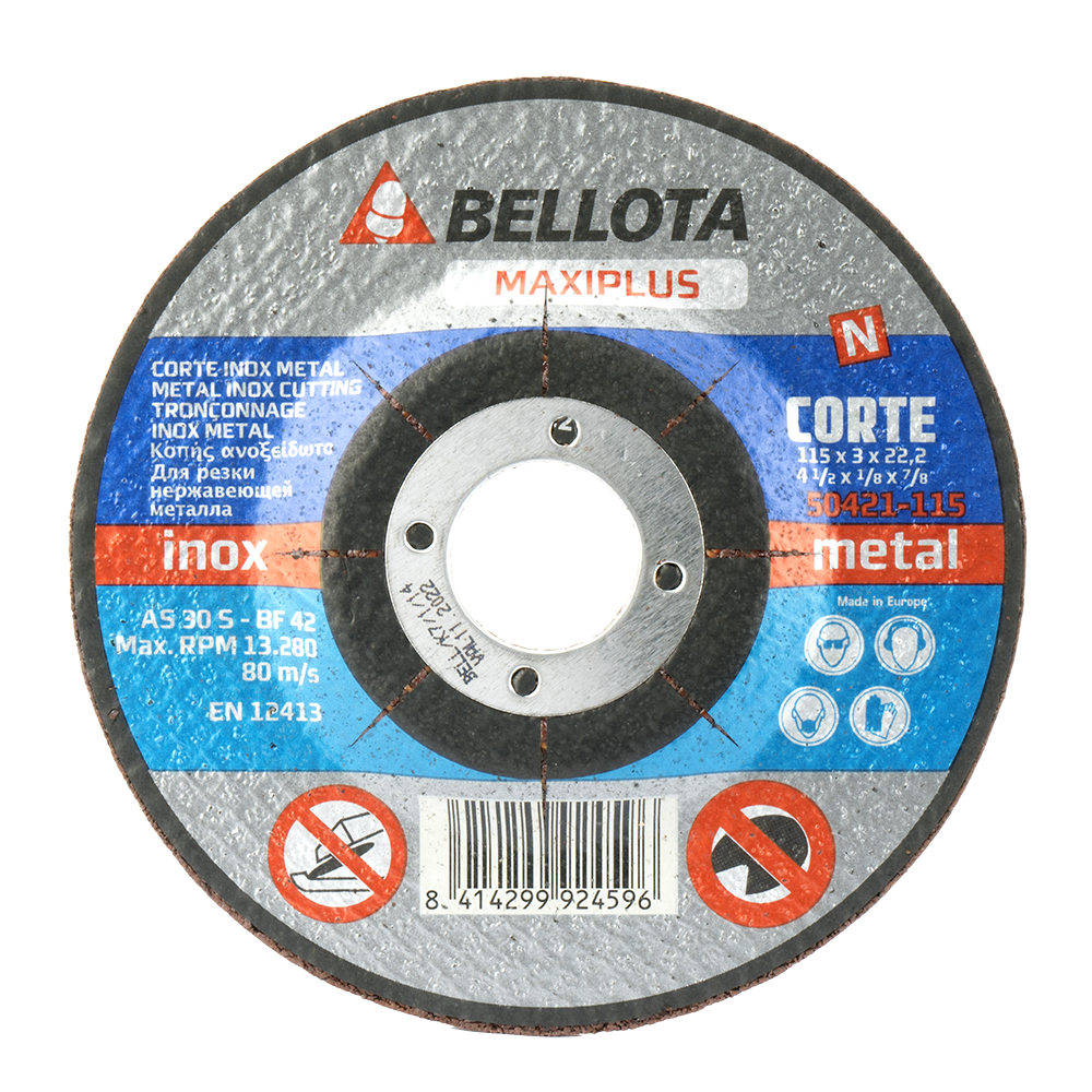 Disco Maxiplus Bellota 50421 de 115 mm
