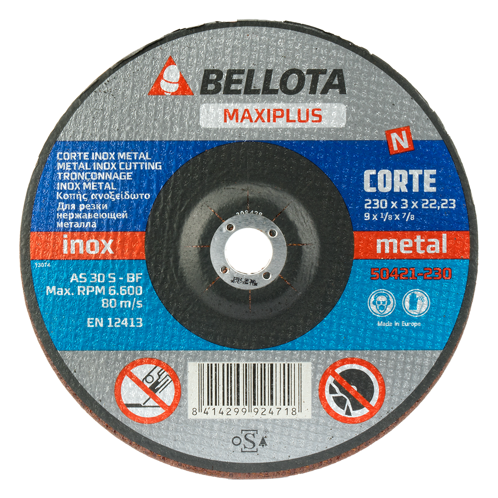 Disco Maxiplus Bellota 50421 de 230 mm