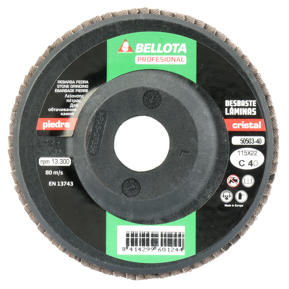 Disco de láminas Bellota 50503 de grano 40