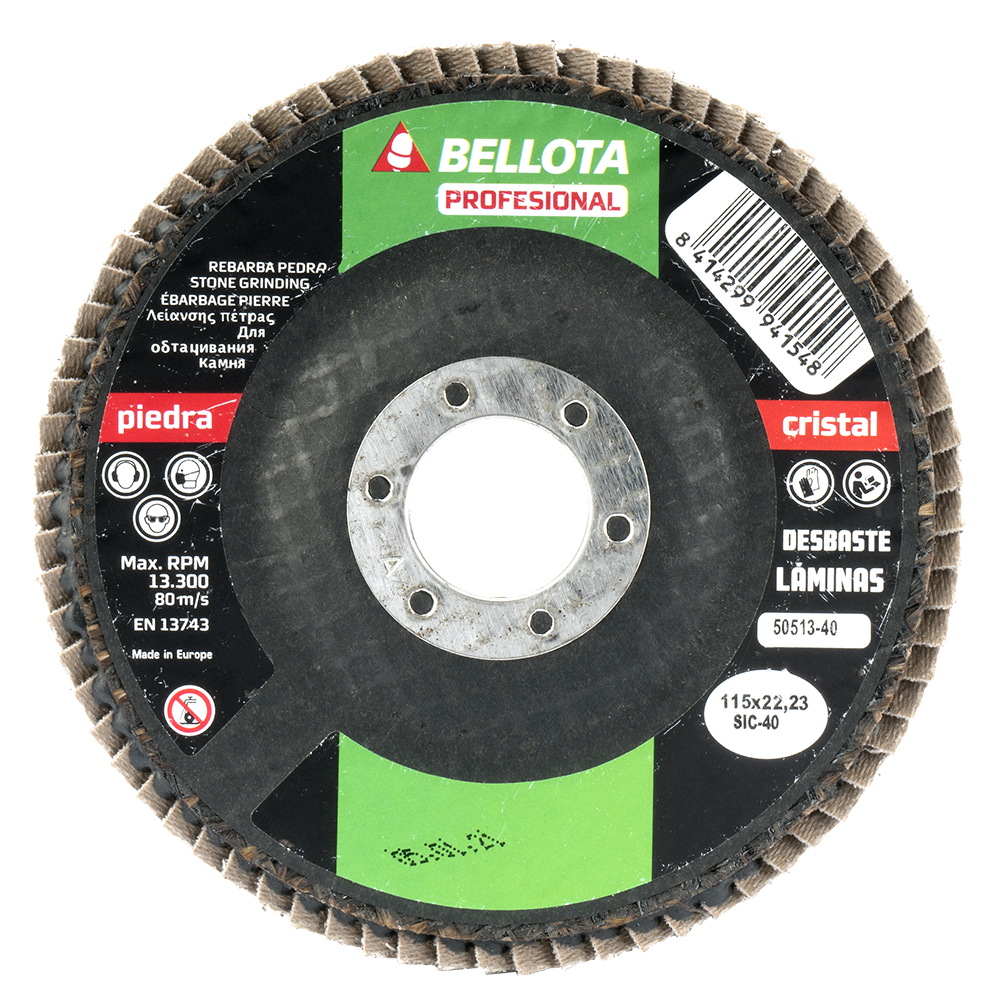 Disco de láminas Bellota 50513 de grano 40