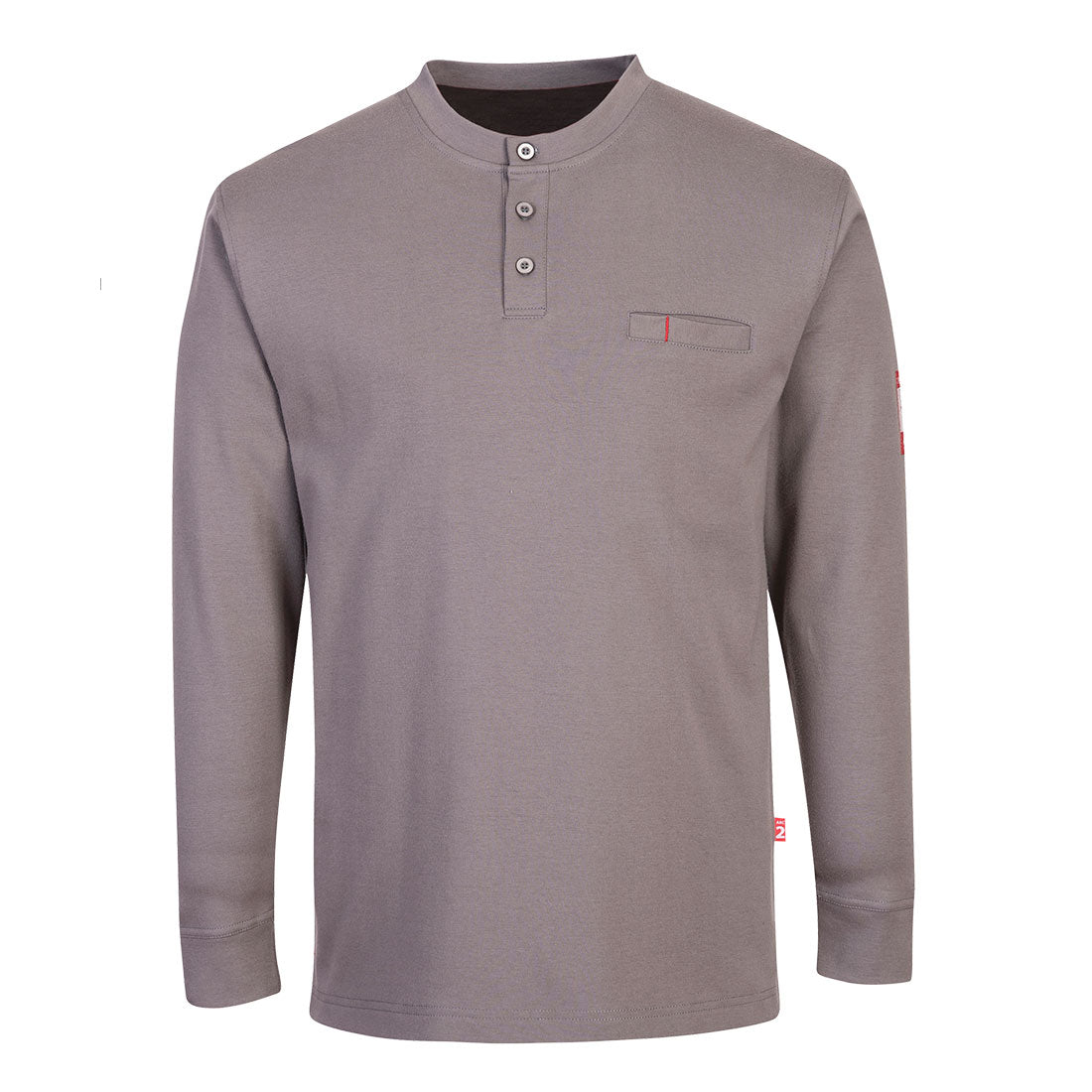 Camiseta Henley Antiestática y Resistente a la Llama Vetonek