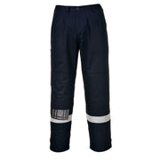 Pantalones de mujer Bizflame Work FR Azul marino - Portwest FR445