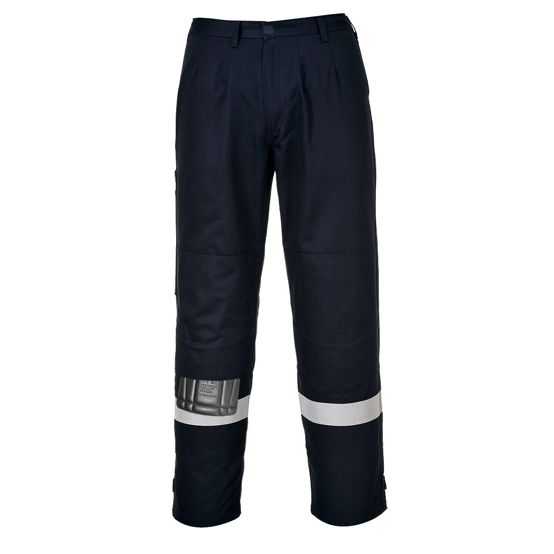 Pantalones de mujer Bizflame Work FR Azul marino - Portwest FR445