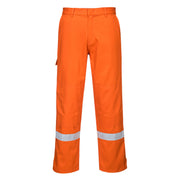 Pantalones de mujer Bizflame Work FR Naranja - Portwest FR445