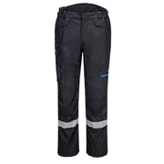 WX3 Modaflame Rain+ sobrepantalón ignífugo Negro - Portwest FR456