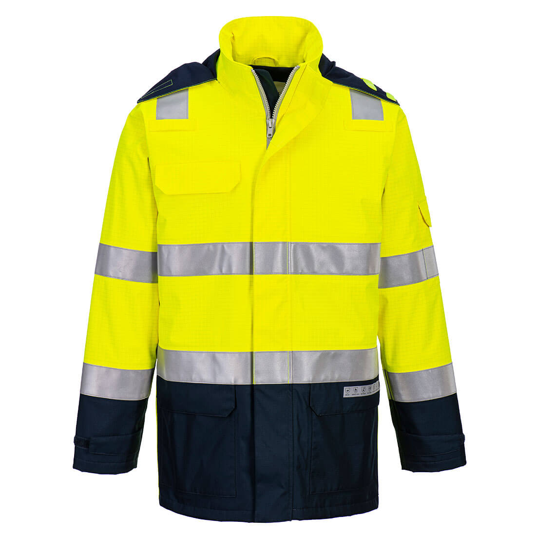 Chaqueta ligera Bizflame Rain+ Hi-Vis Light Arc Vetonek