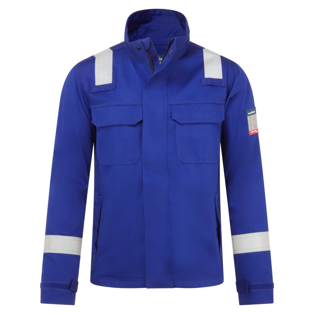 Chaqueta resistente a la llama y productos químicos para trabajo - Vetonek