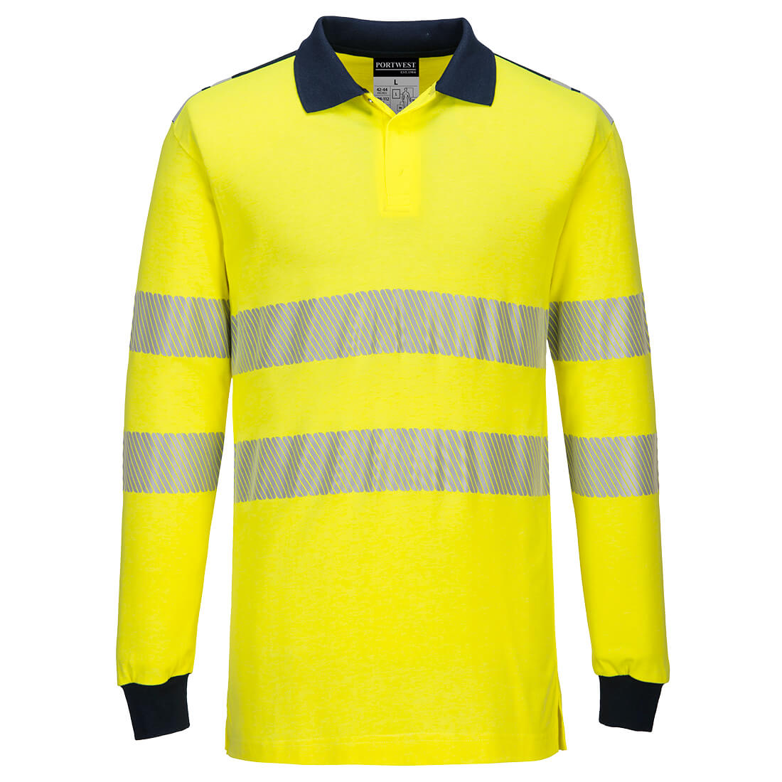 Polo de alta visibilidad resistente a la llama PW3 FR Modaflame Hi-Vis Vetonek