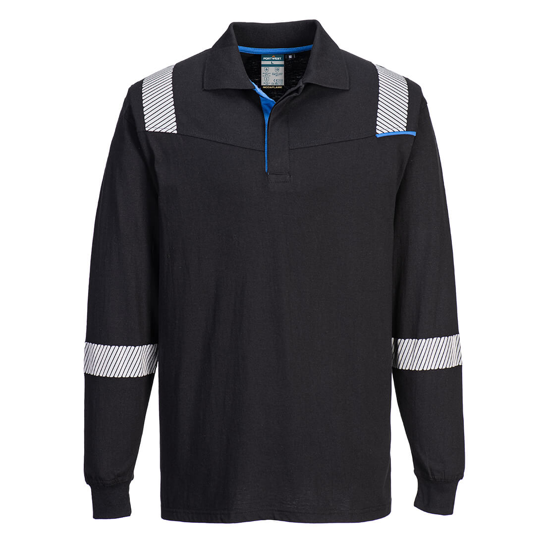 Polo de Manga Larga Resistente a la Llama WX3 FR Modaflame Vetonek