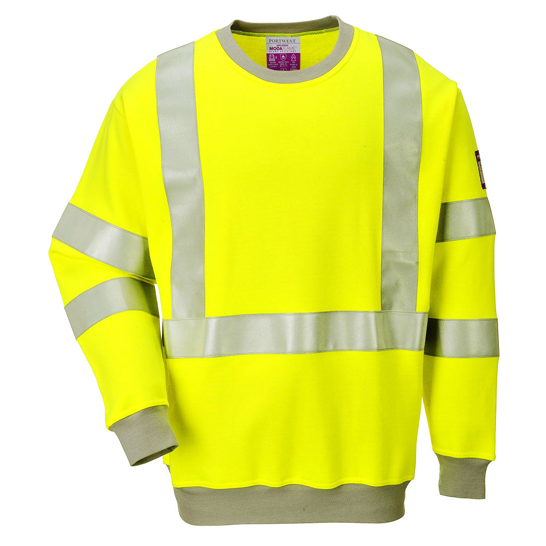 Sudadera FR Modaflame Anti-Static Hi-Vis: Protección y Comodidad Vetonek