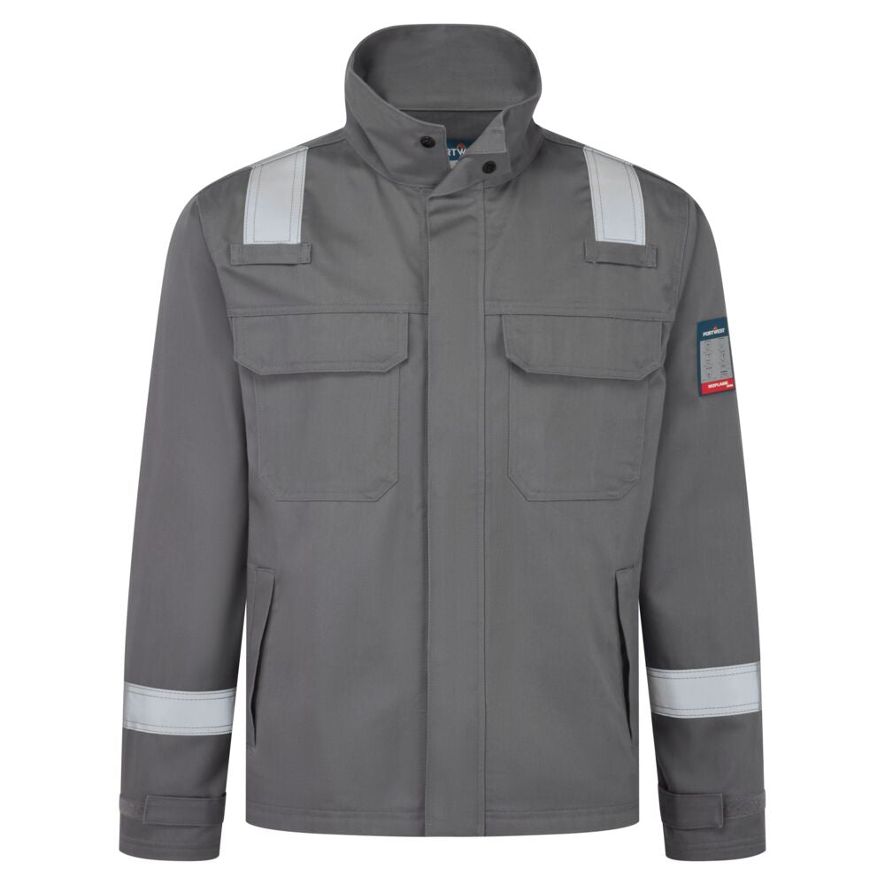 Chaqueta Bizflame Work+ FR Gris - Portwest FR741