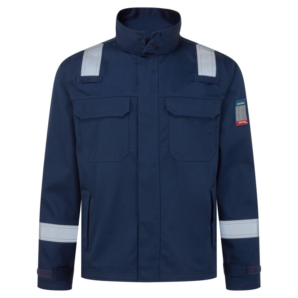 Chaqueta Bizflame Work+ FR Azul marino - Portwest FR741