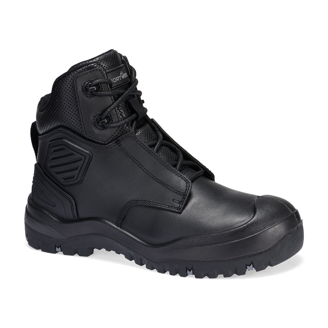 Botín Steel Leather S3 SC HRO HI CI LG SR Negro - Portwest FT30