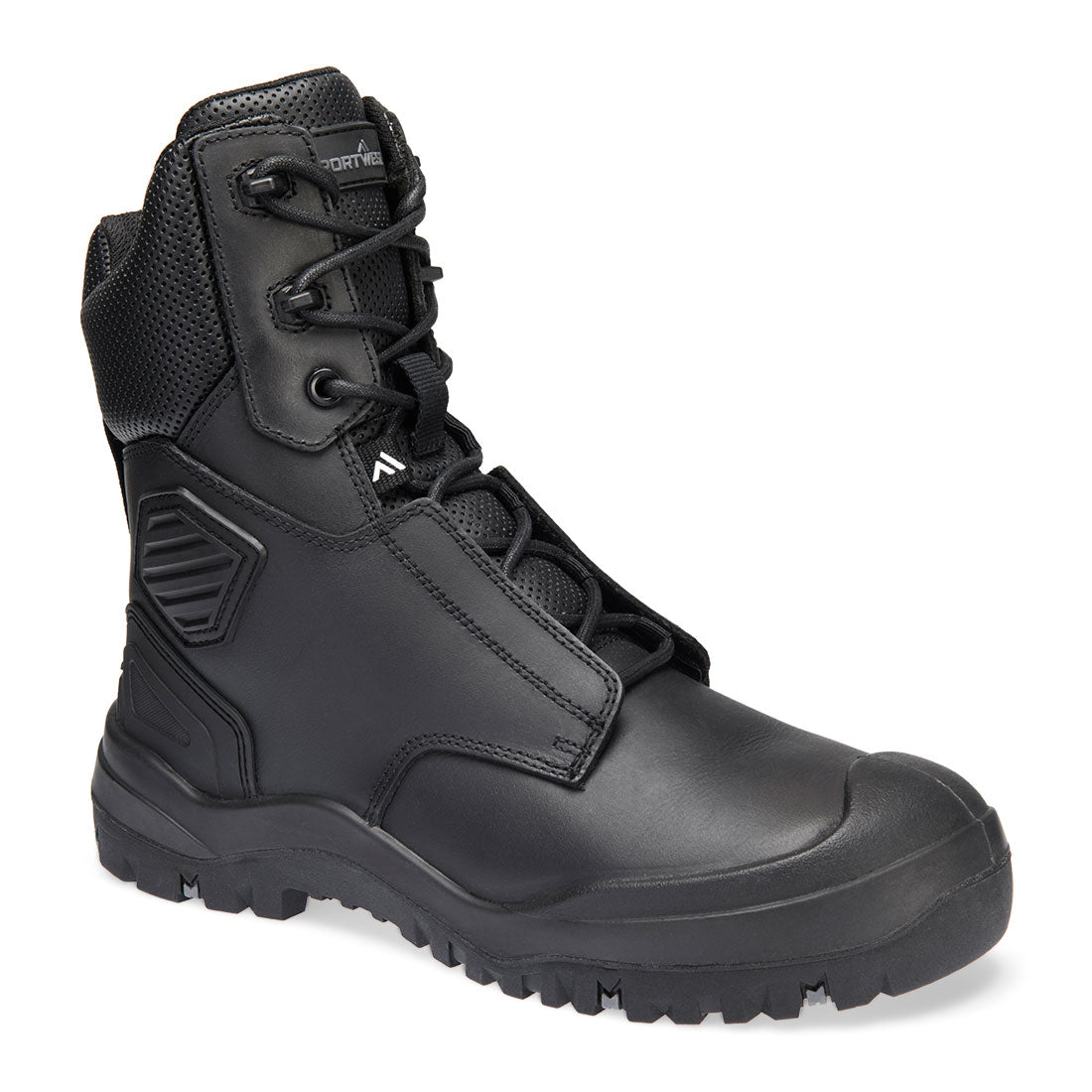Bota de media caña Steel Leather S3 SC HRO HI CI LG SR Negro - Portwest FT31