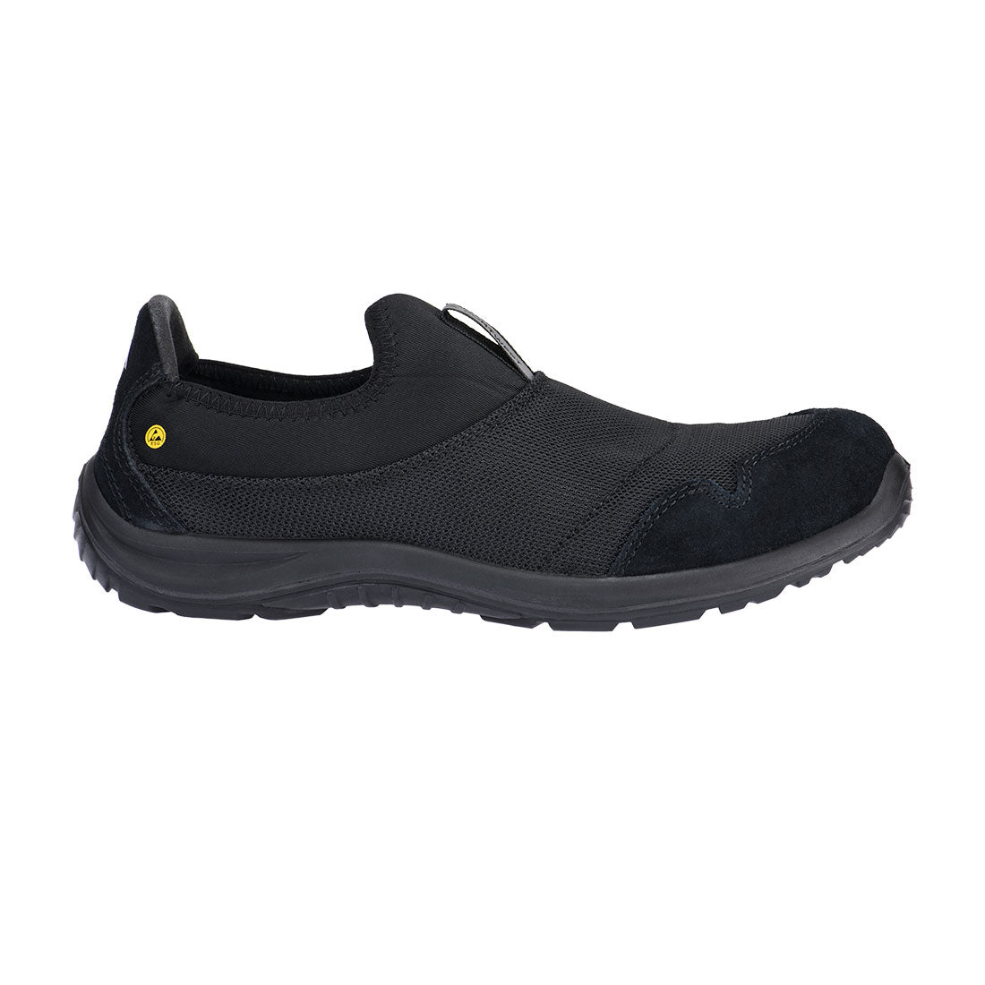 Zapato Steel Textile Slip On S1P SR FO ESD Negro - Portwest FT55