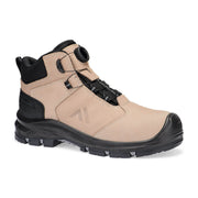 Bota media de piel con cordones de alambre composite S7S HRO FO SC LG SR Piedra - Portwest FV05