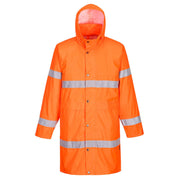 Gabardina de alta visibilidad 100cm Naranja - Portwest H442
