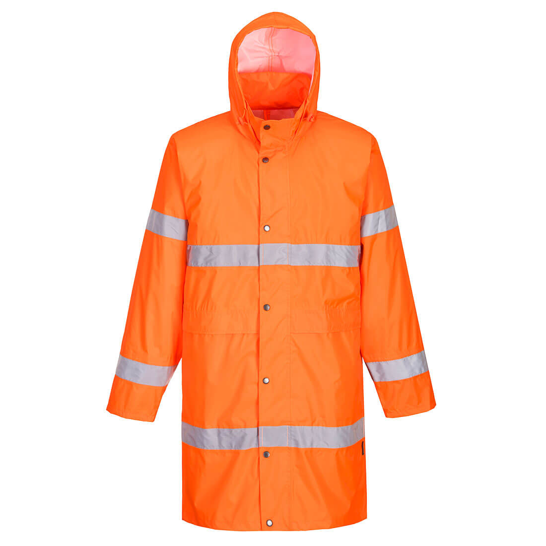 Gabardina de alta visibilidad 100cm Naranja - Portwest H442