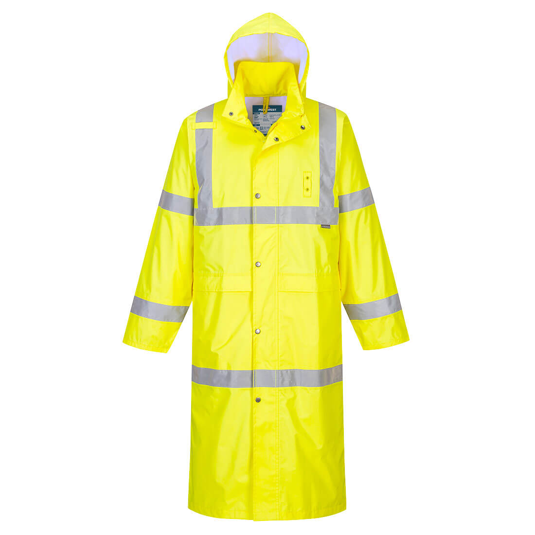 Gabardina de alta visibilidad 122cm Amarillo - Portwest H445