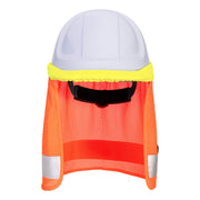 Faldón de alta visibilidad para el cuello Naranja - Portwest HA17