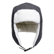 Gorro Trapper con forro Sherpa Gris metal - Portwest HA33