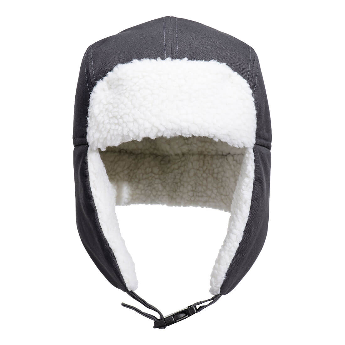 Gorro Trapper con forro Sherpa Gris metal - Portwest HA33