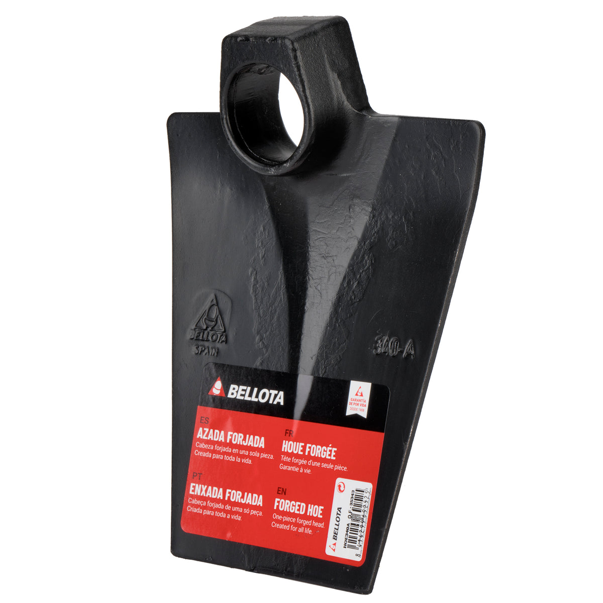 Azada Forjada Bellota HOE340 Modelo Griego de Filo Recto para Jardinería y Agricultura – con embalaje