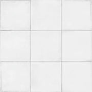 Tuile hydraulique Vetonek blanche