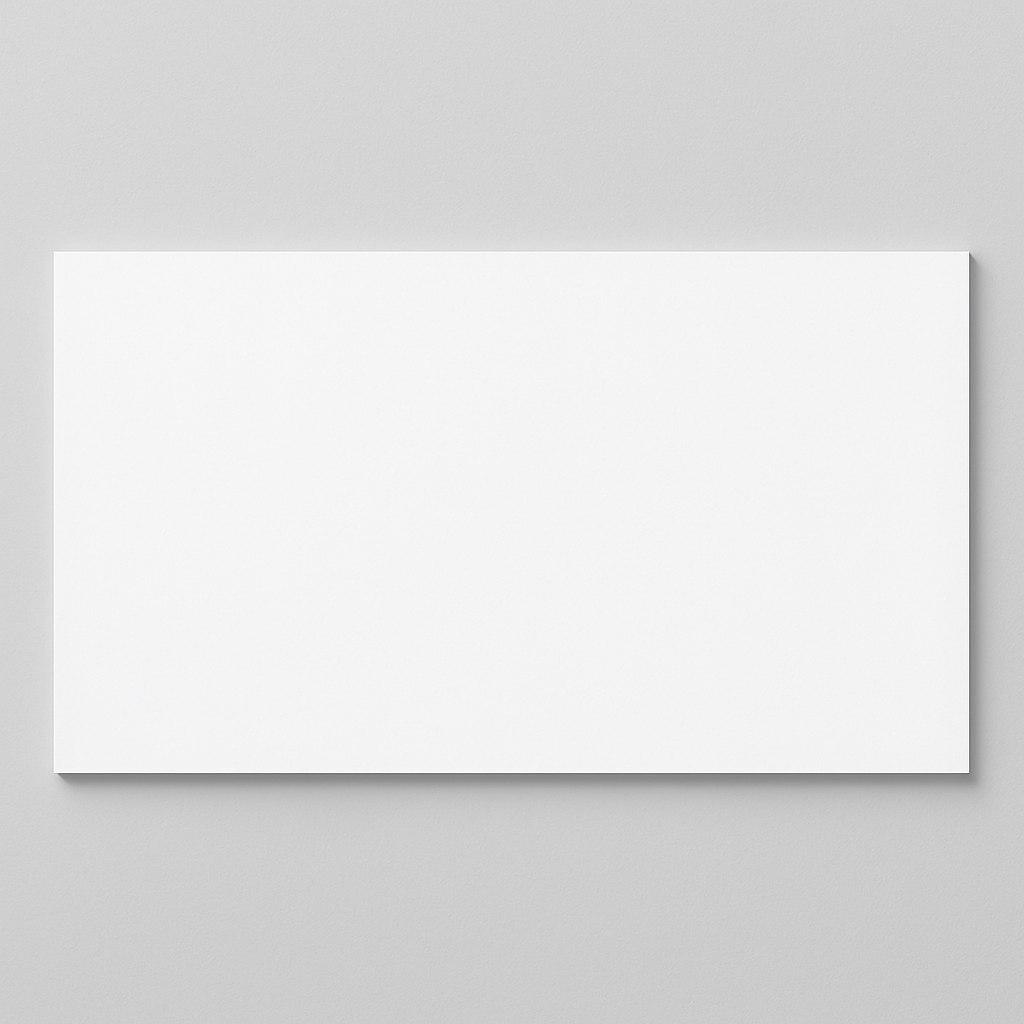 Carreau de porcelaine blanc mat - Vetonek