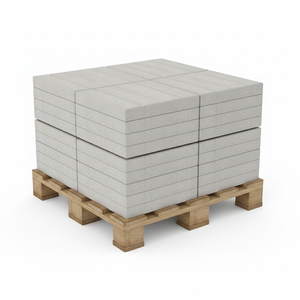 Dalle béton imitation Parquet 50x50 cm - Vetonek