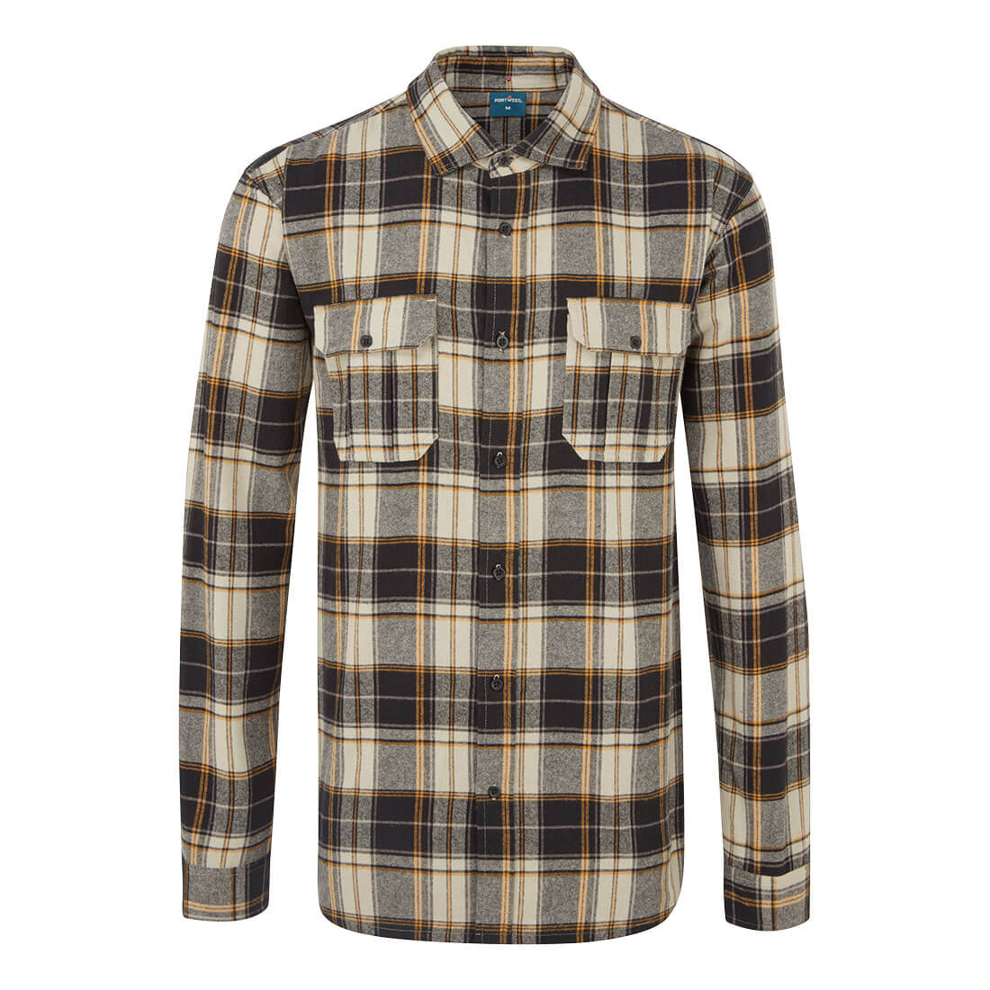 Camisa de cuadros KA3 Negro - Portwest KA307