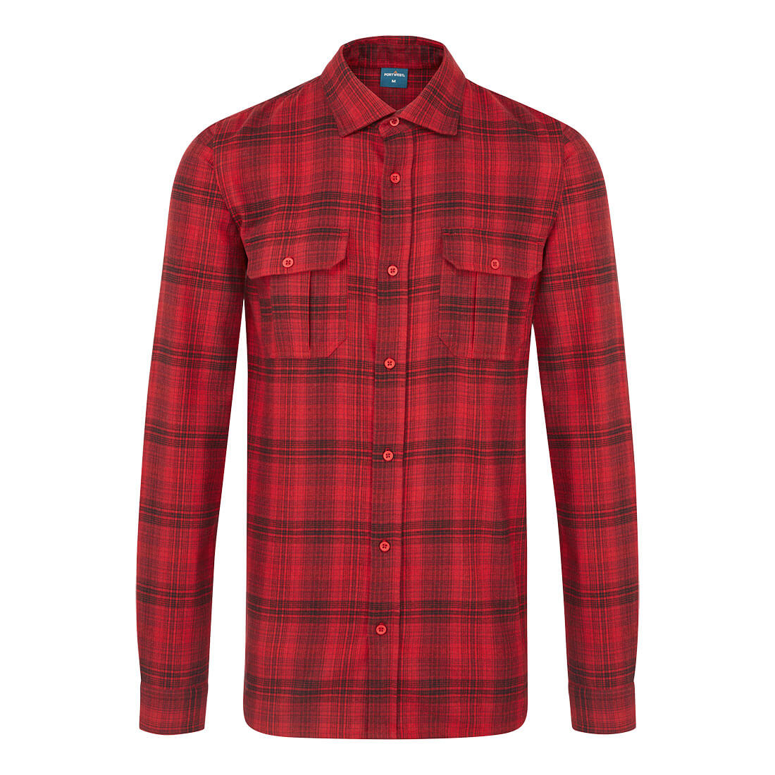 Camisa de cuadros KA3 Rojo - Portwest KA307