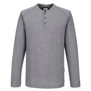 KA3 camiseta Henley M/L Gris zoom - Portwest KA370