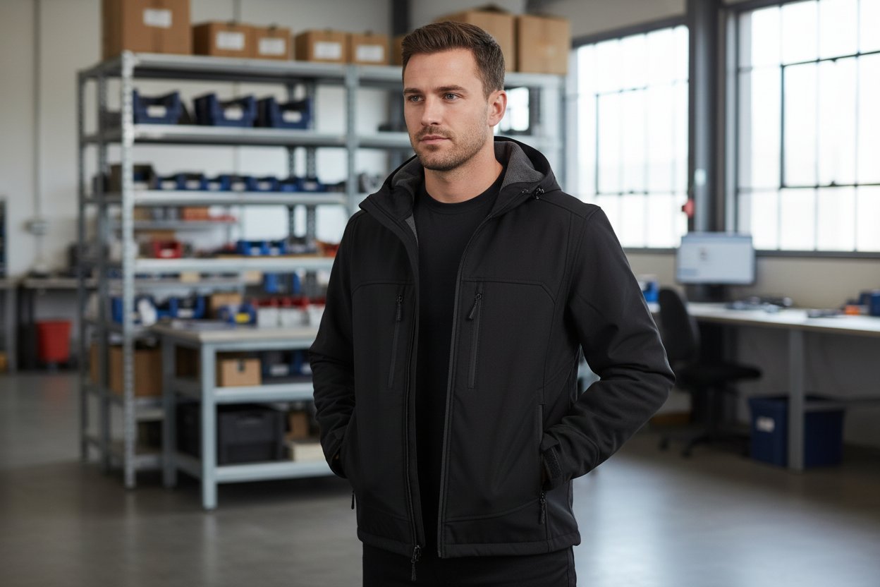 Chaqueta Softshell con Capucha KX3 - Resistente y Funcional - Vetonek