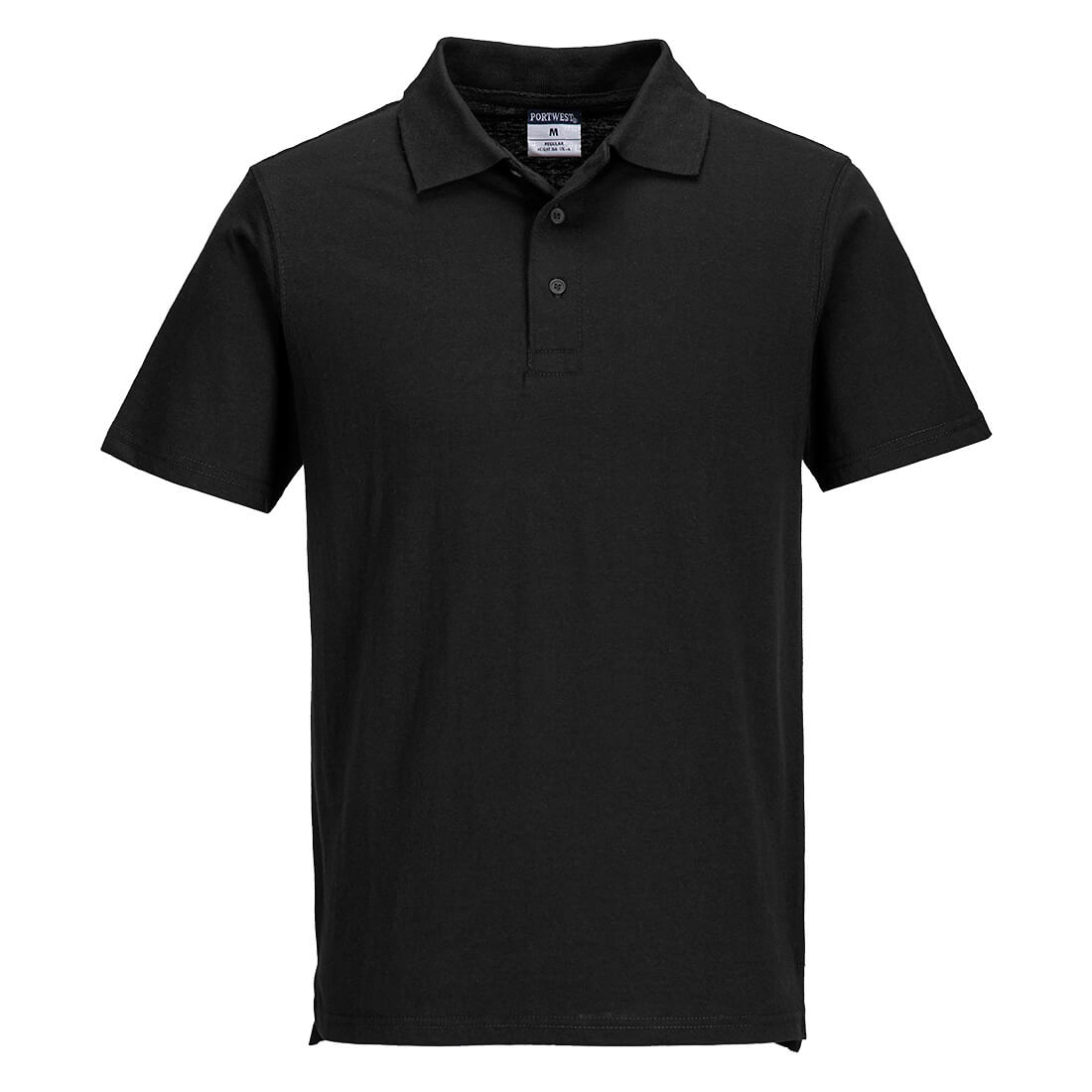 Polo ligero de punto (48 en una caja) Negro - Portwest L210