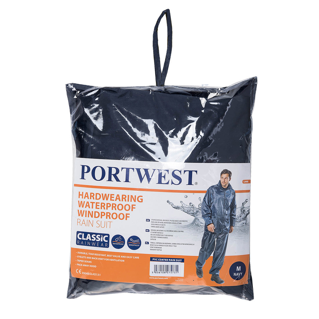 Traje de Agua Essentials - Traje Impermeable de 2 Piezas Vetonek