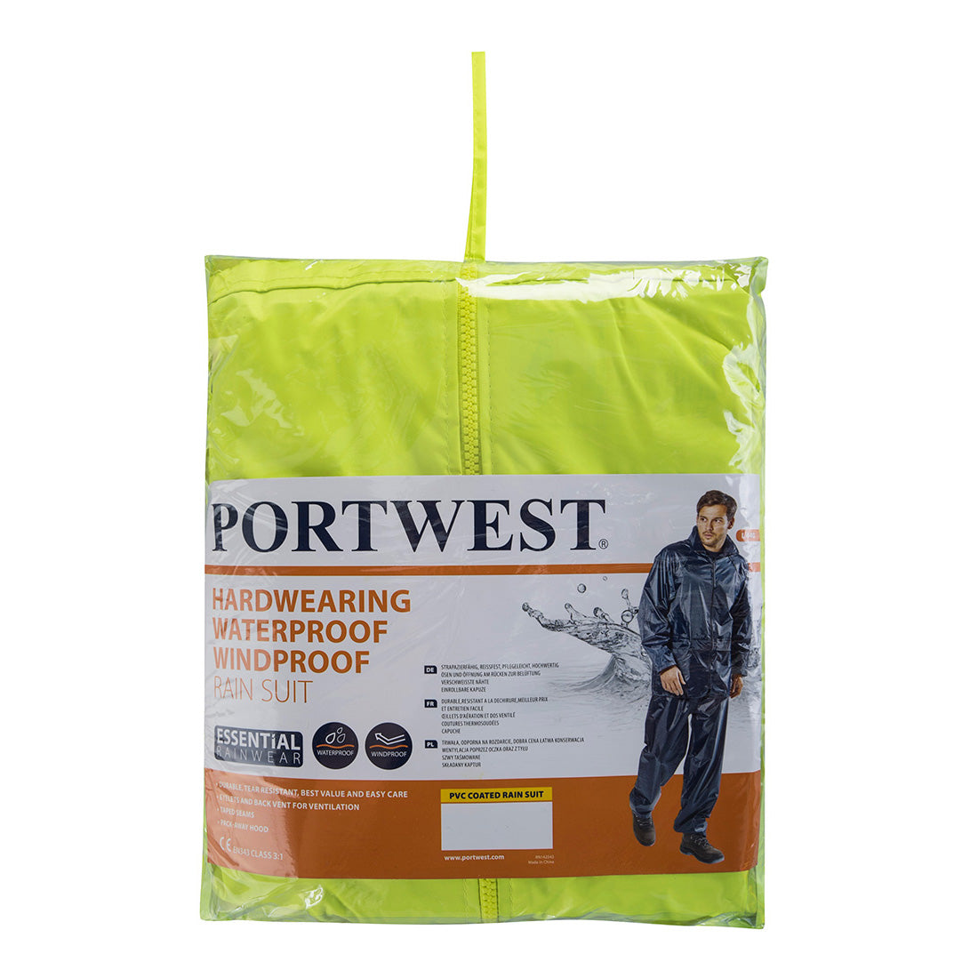 Traje de Agua Essentials - Traje Impermeable de 2 Piezas Vetonek