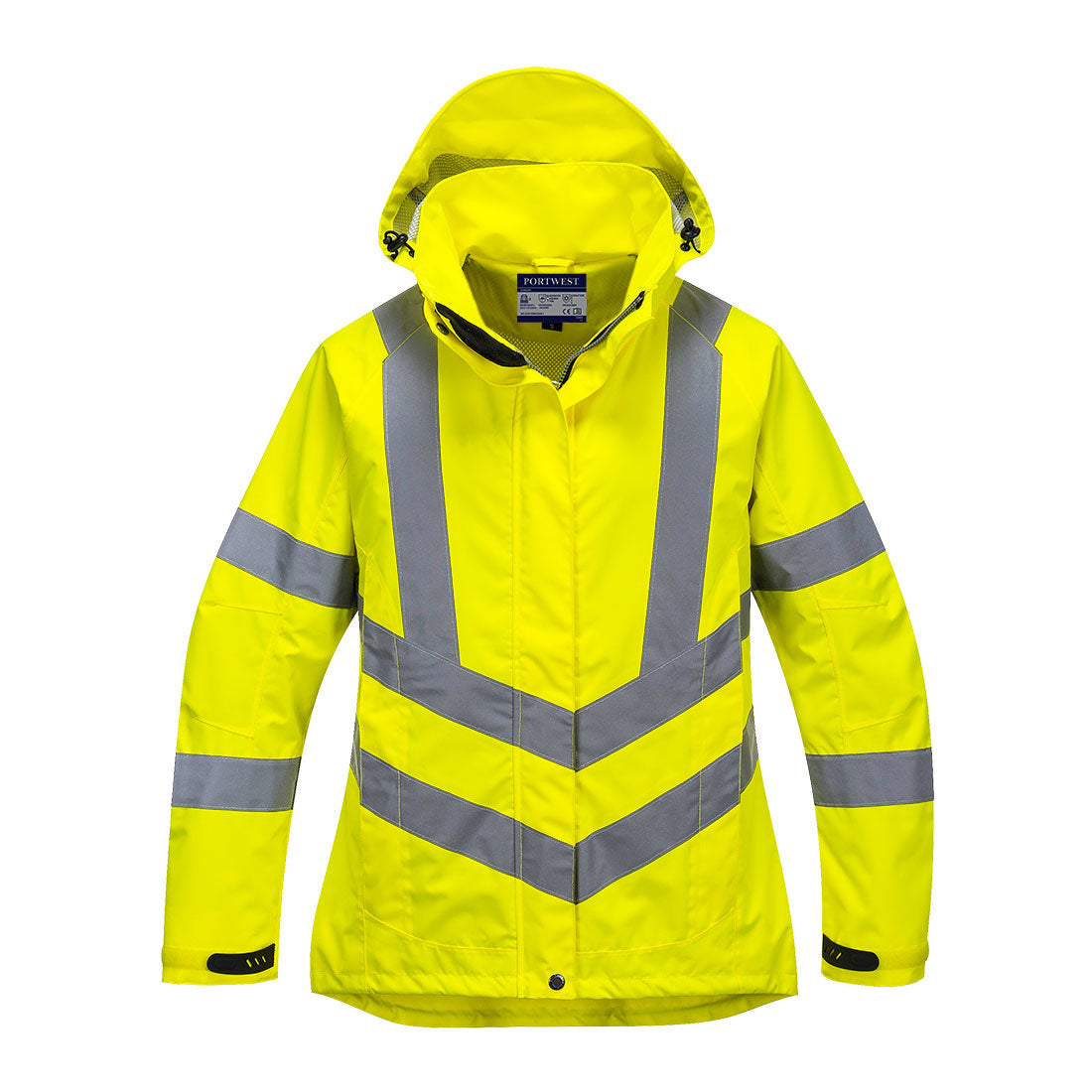Chaqueta Impermeable y Transpirable de Alta Visibilidad para Mujer Vetonek