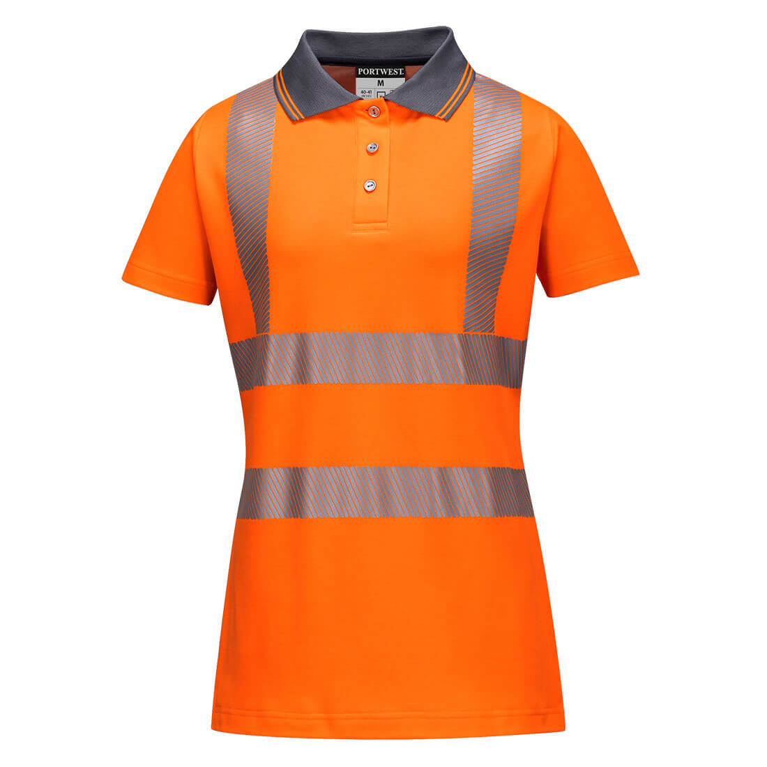 Polo de alta visibilidad Cotton Confort Pro para mujer Vetonek